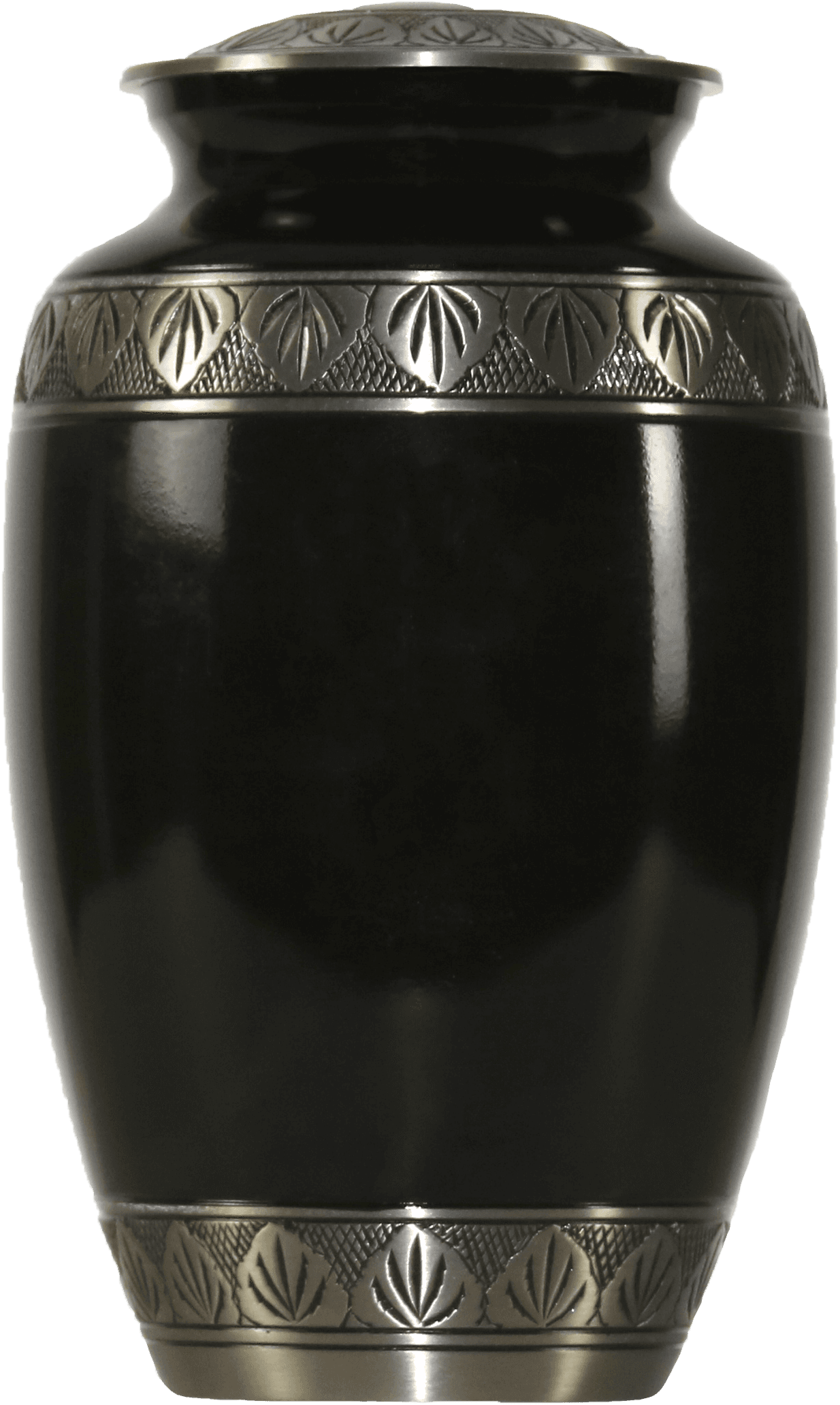UBR-BLA-200 black brass urn